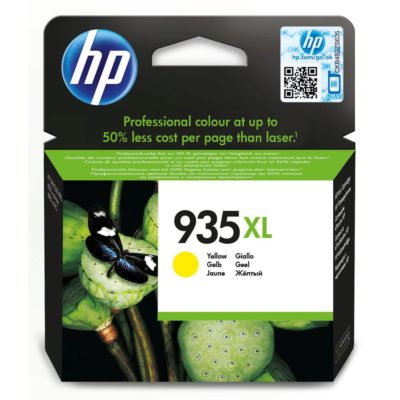hp 935XL Ink Cartridge, Yellow Single Pack, C2P26AE